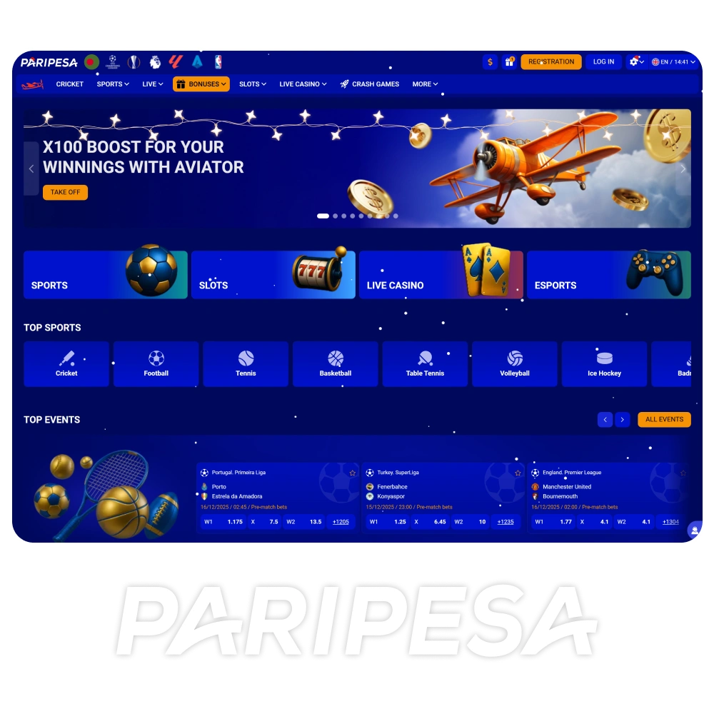 PariPesa online casino is user-friendly and provides great bonuses for its players.