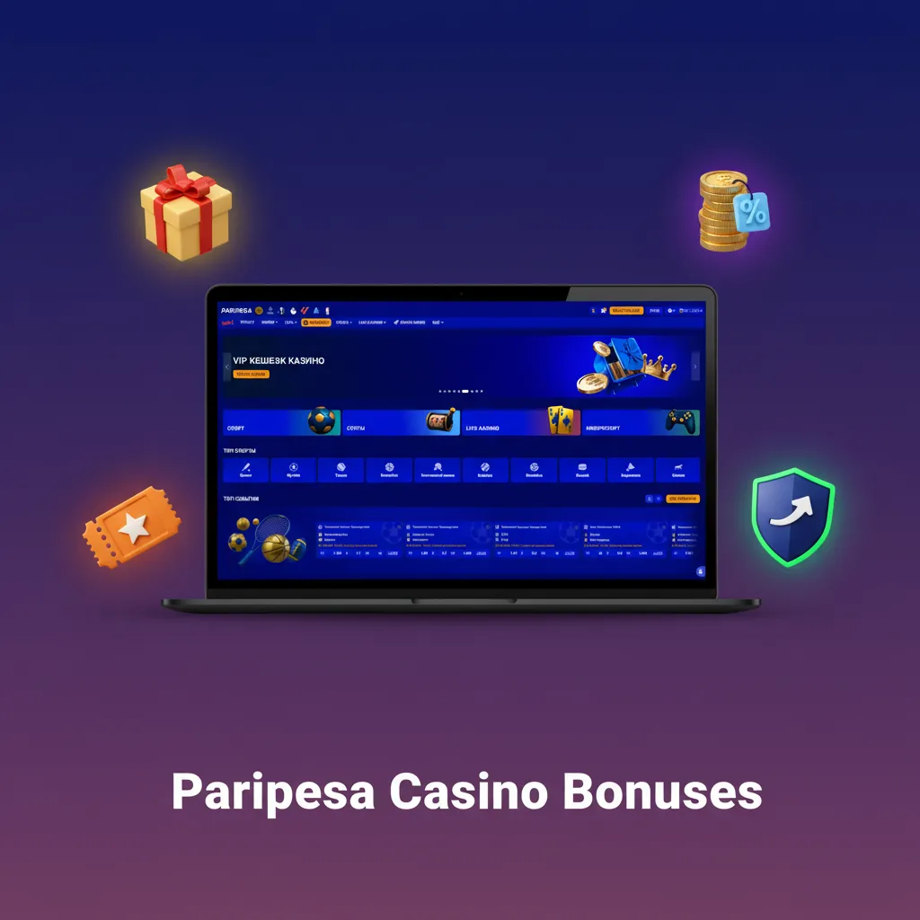 Paripesa Casino bonuses overview: weekly slot reloads, slots & live cashback, Drops & Wins, tournament leaderboards.