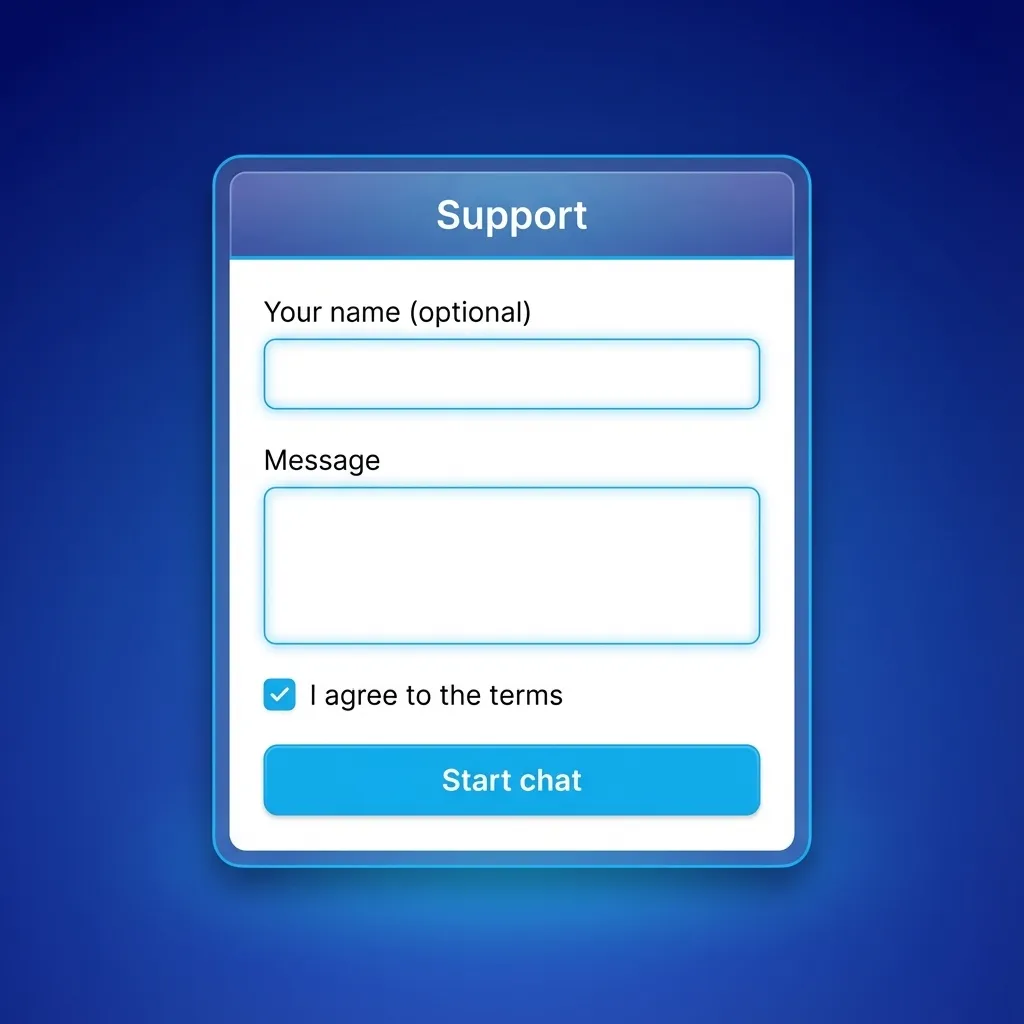 Support contact icons for live chat, email, help center, and Telegram, labeled 24/7 for quick betting assistance